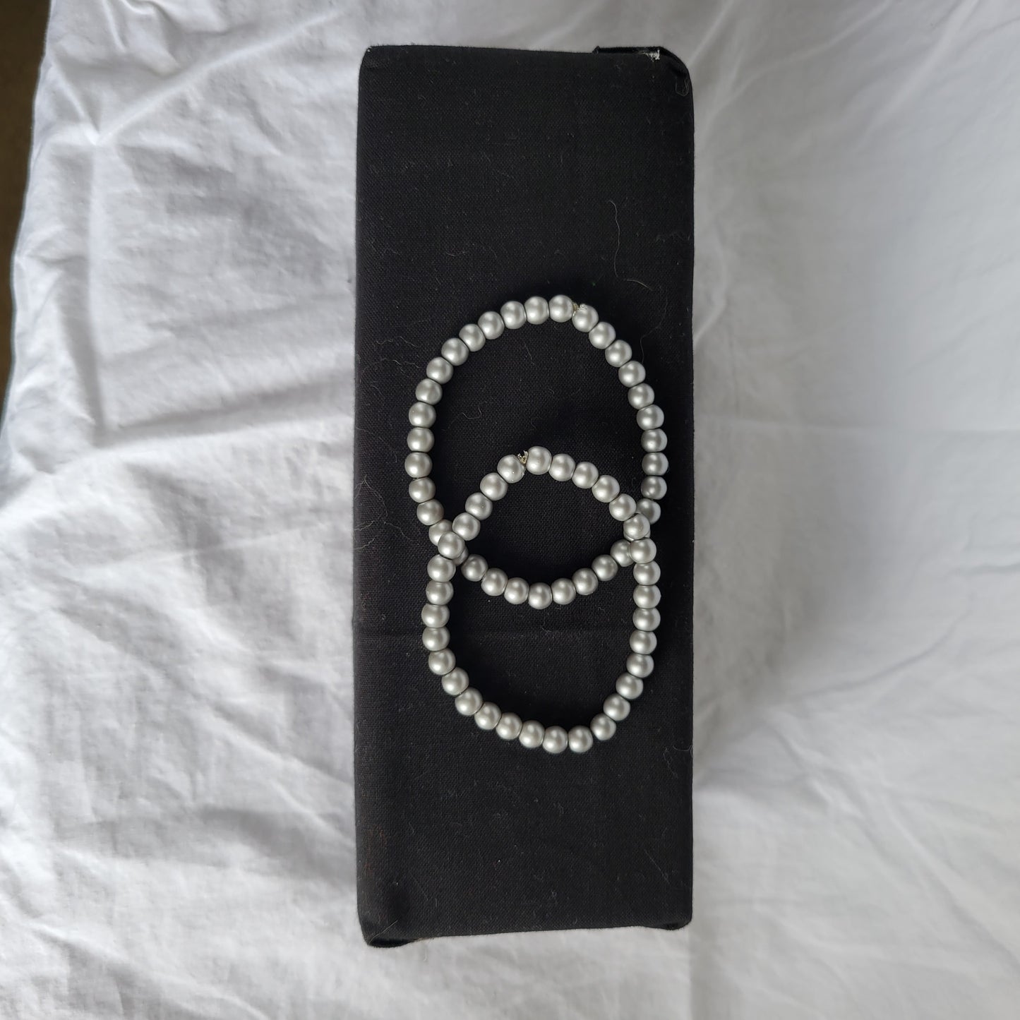 Grey Beaded Bracelet