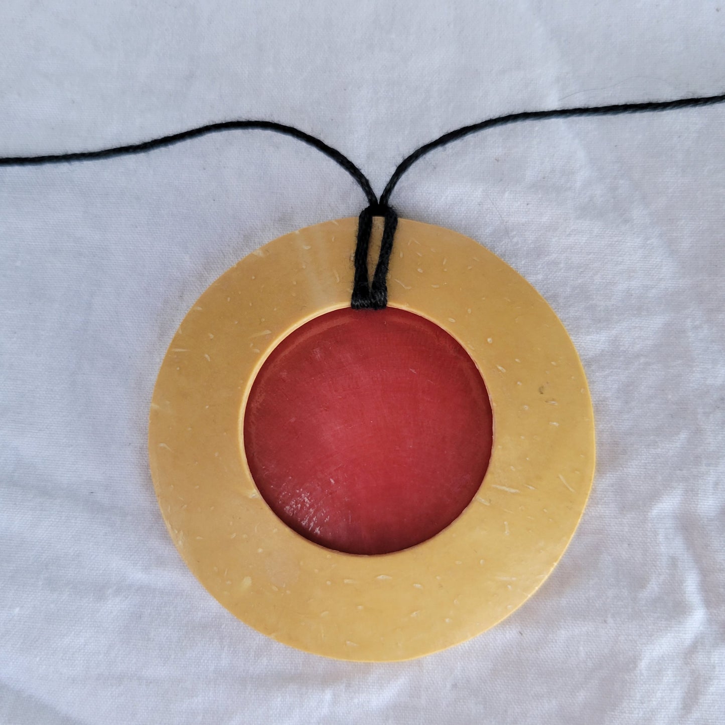 Wood and Shell Necklace