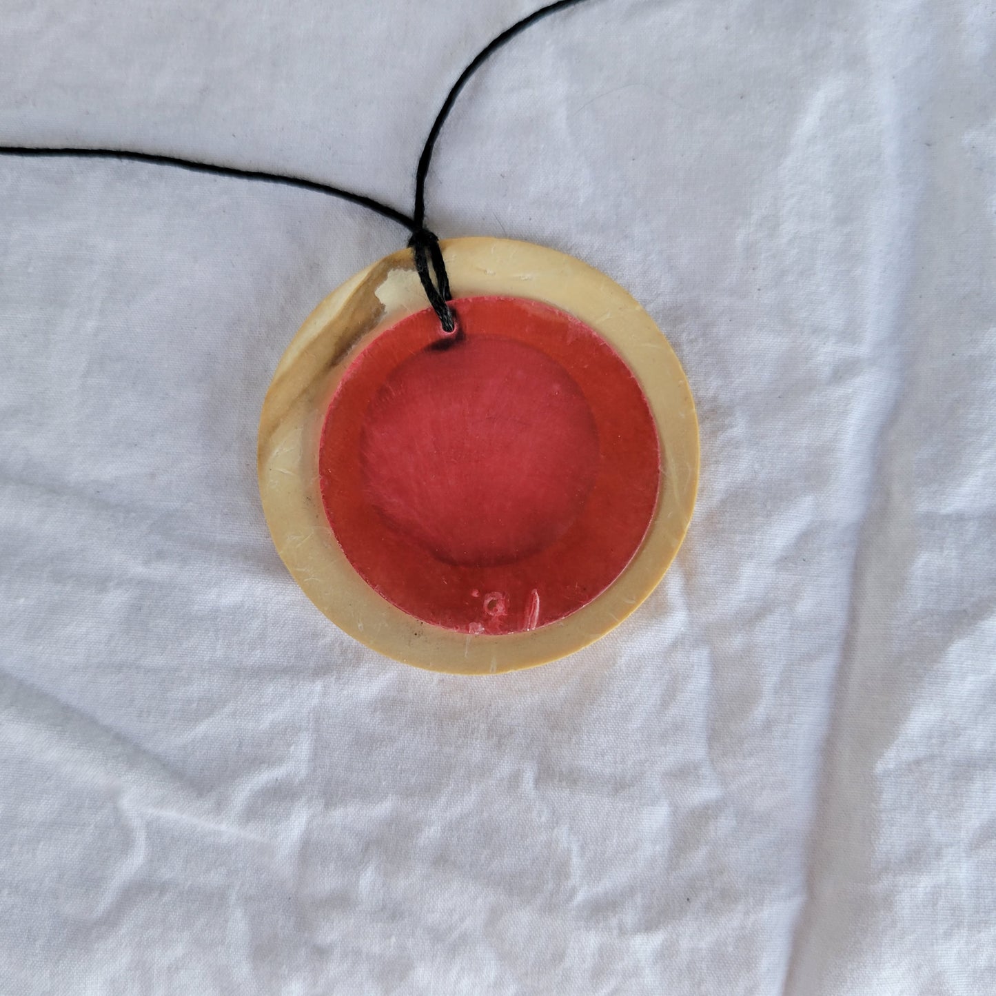 Wood and Shell Necklace