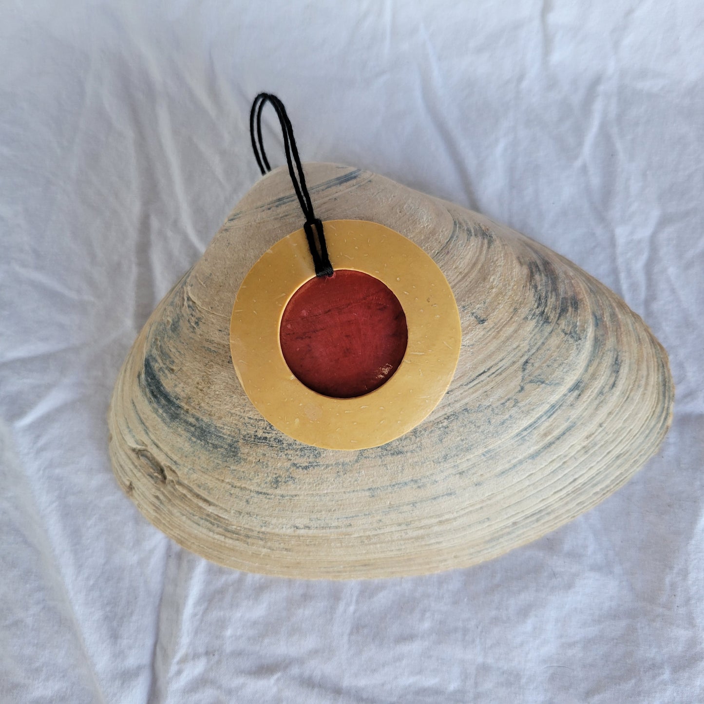 Wood and Shell Necklace