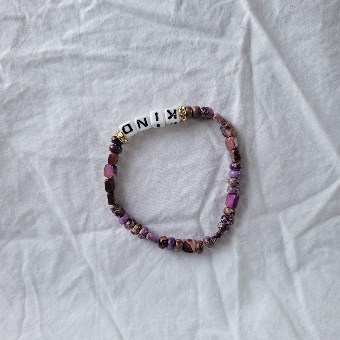 Kind Beaded Bracelet