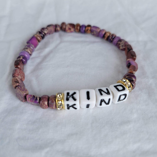 Kind Beaded Bracelet