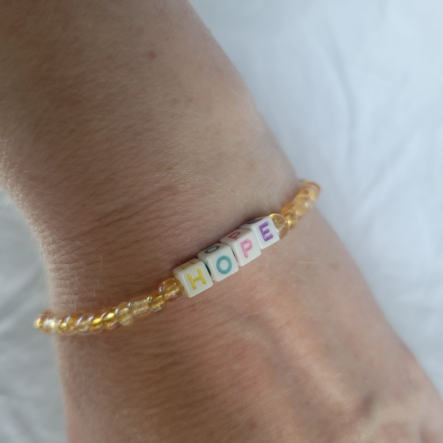 Hope Beaded Bracelet