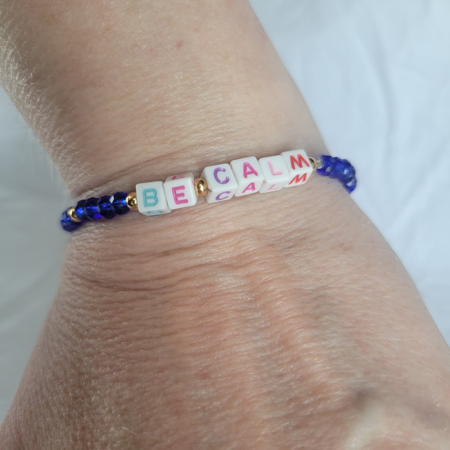 Be Calm Beaded Bracelet