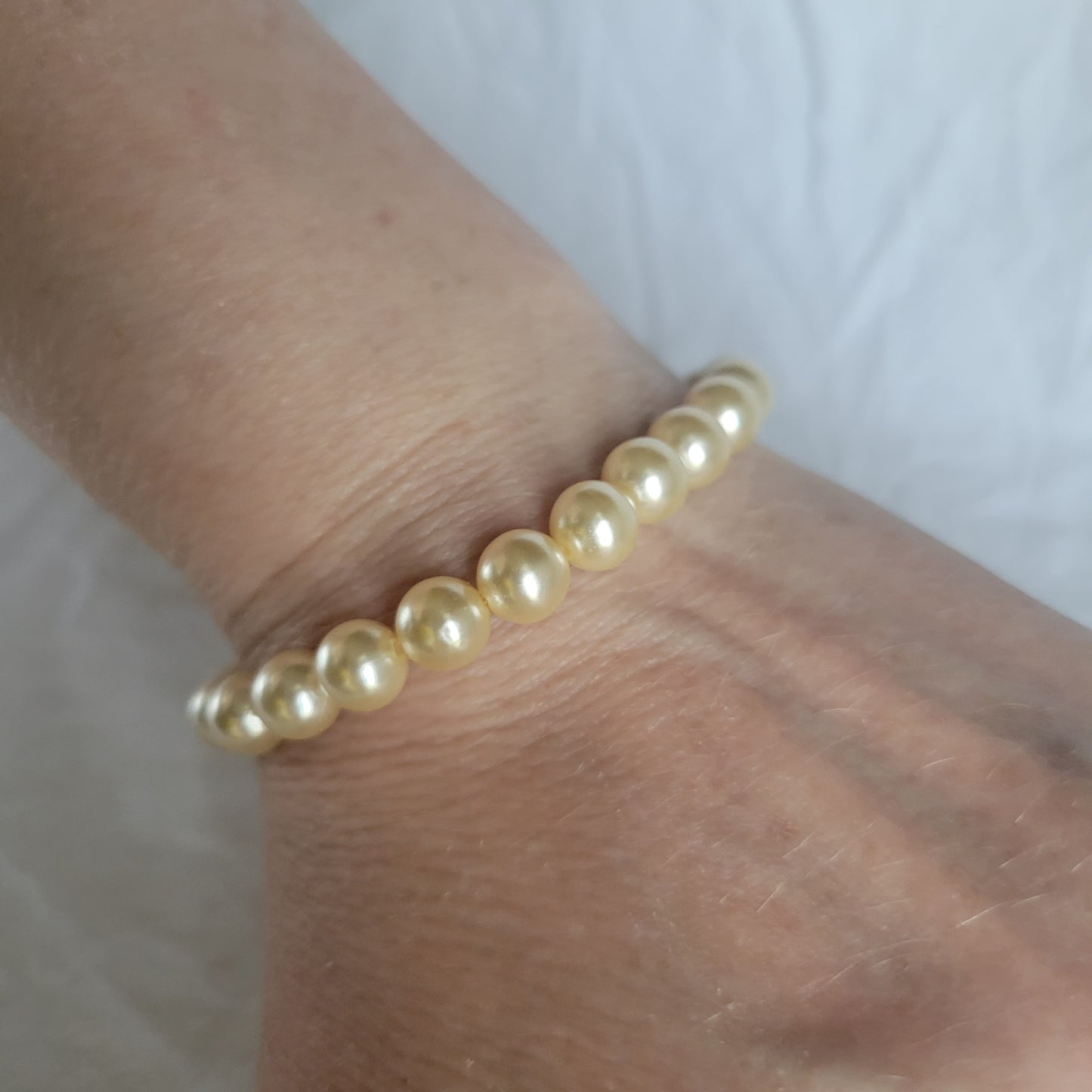 Faux Pearl Bracelet