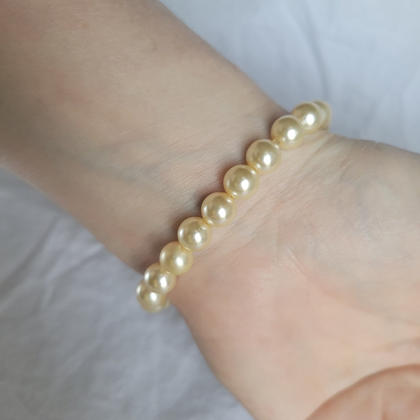 Faux Pearl Bracelet