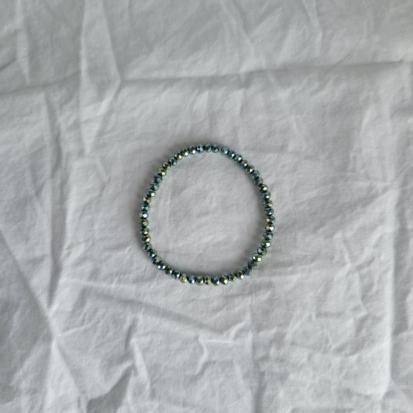 Metallic Blue Green Bracelet