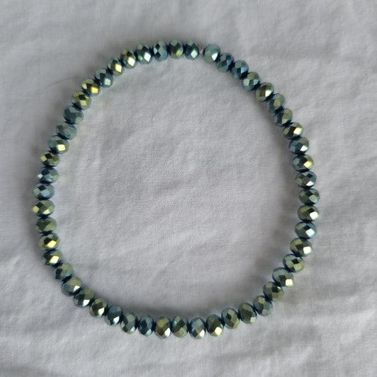 Metallic Blue Green Bracelet