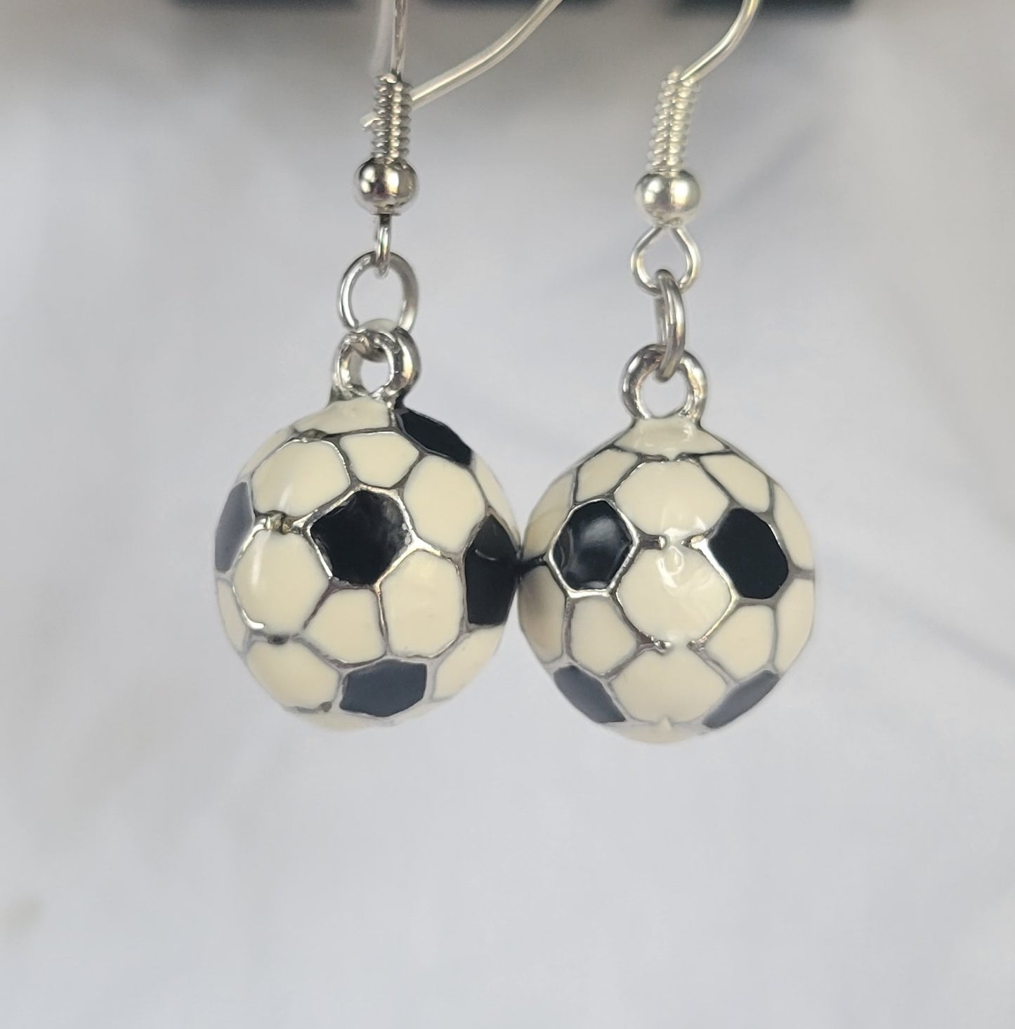Soccer Ball Earrings