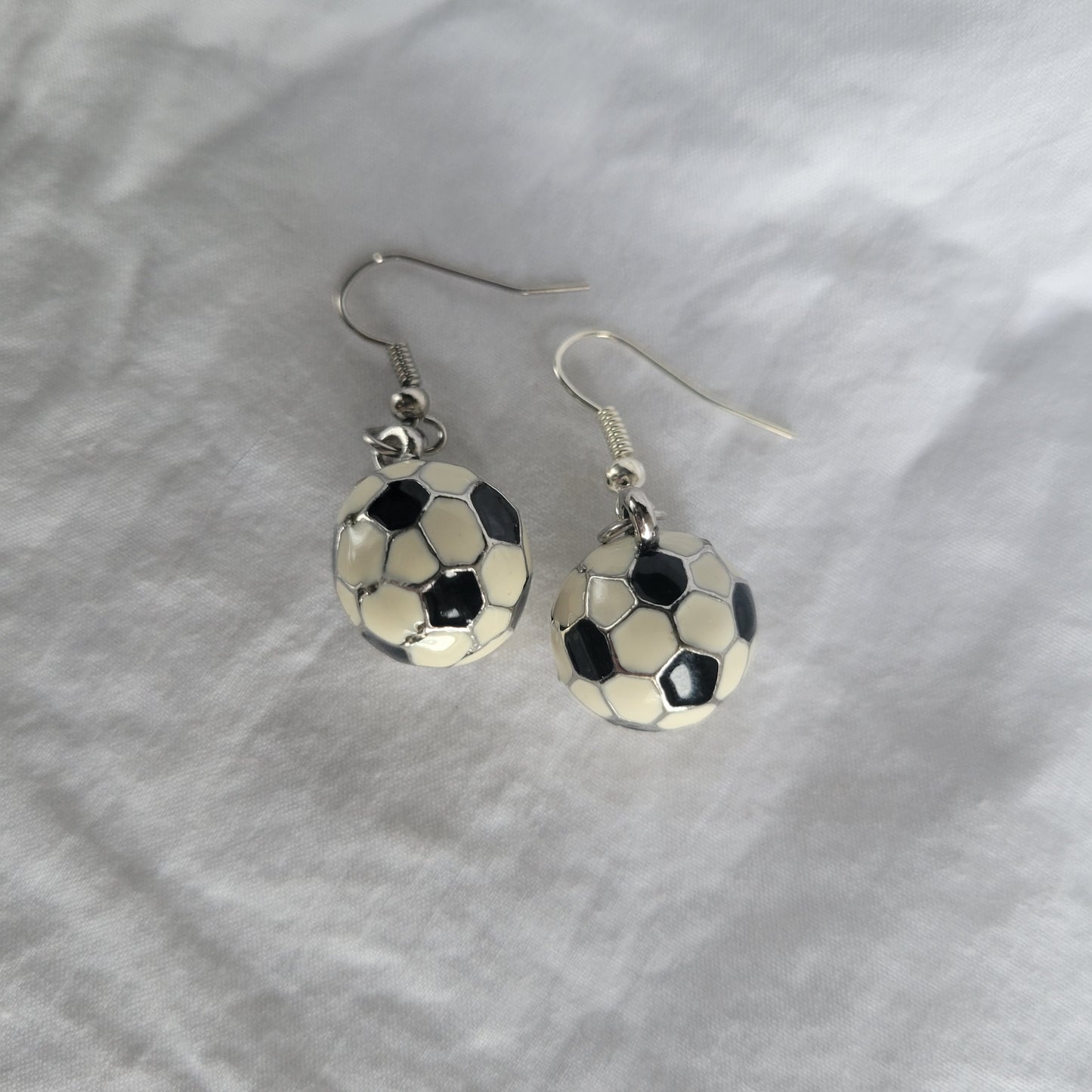 Soccer Ball Earrings