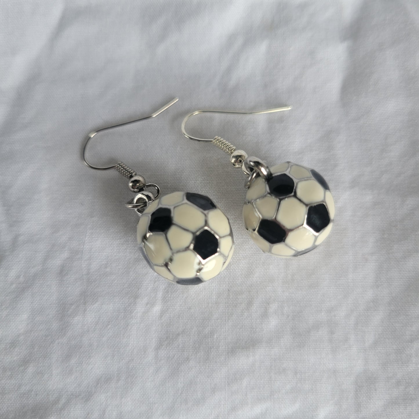 Soccer Ball Earrings