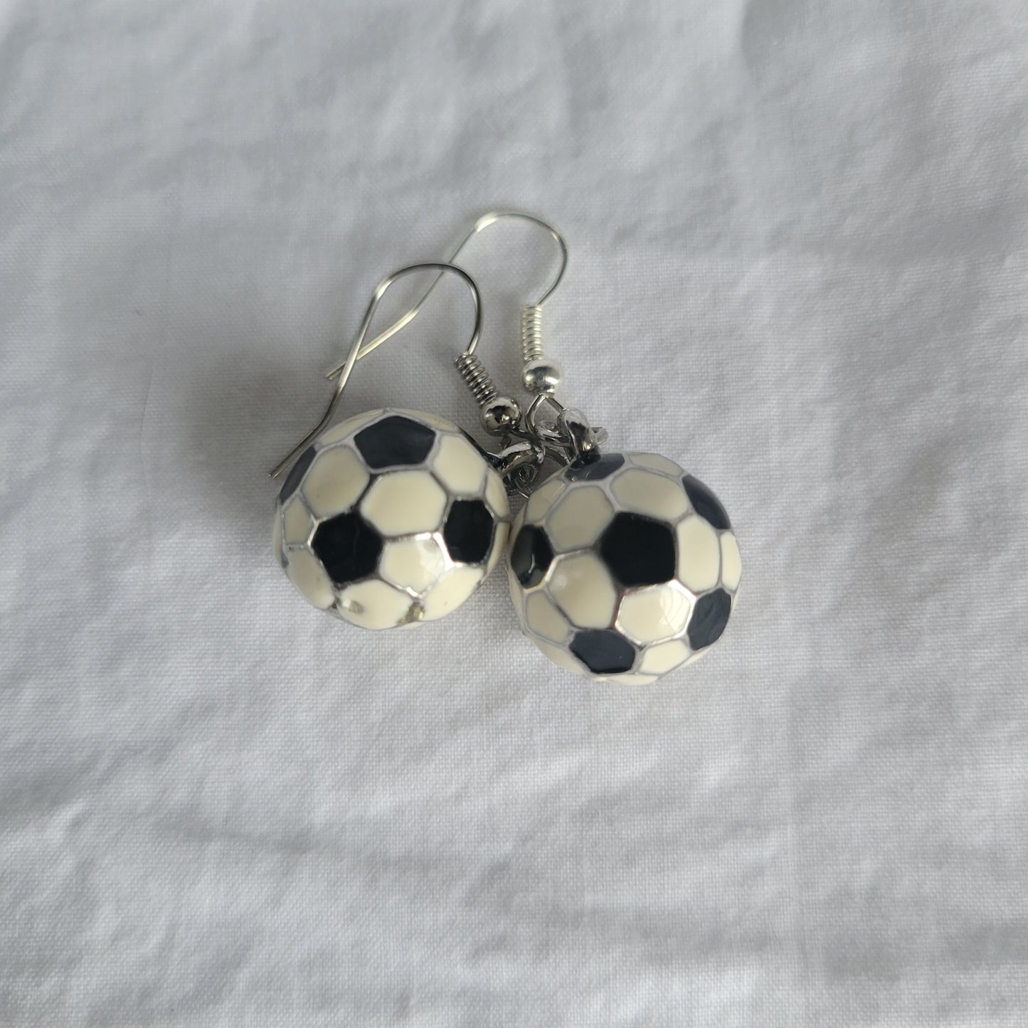 Soccer Ball Earrings