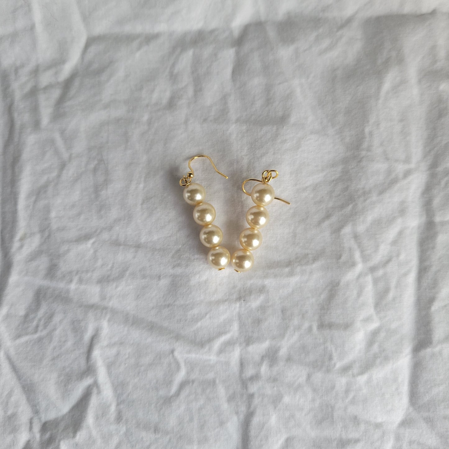 Faux Pearl Earrings