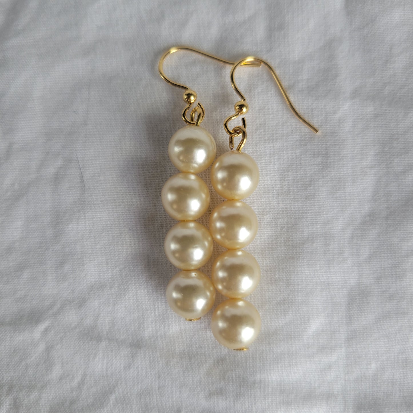 Faux Pearl Earrings