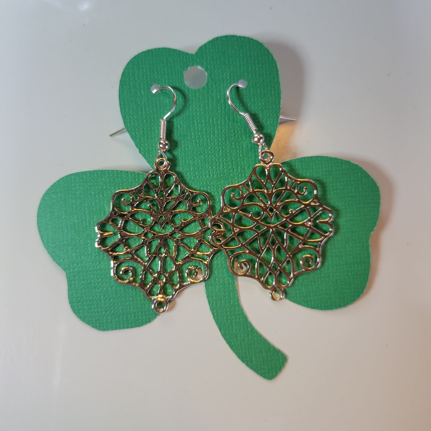 Gold Filigree Earrings