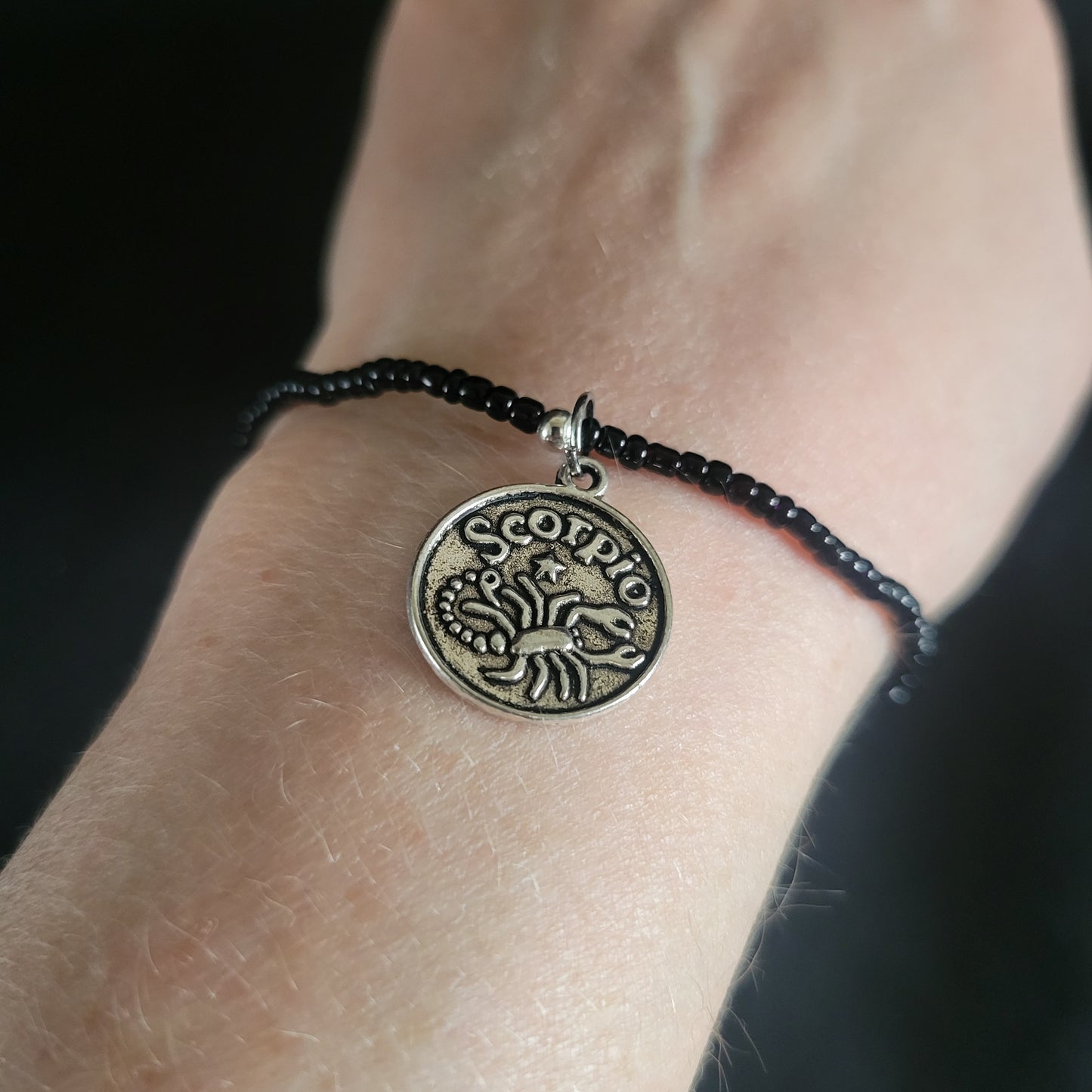 Scorpio Beaded Bracelet