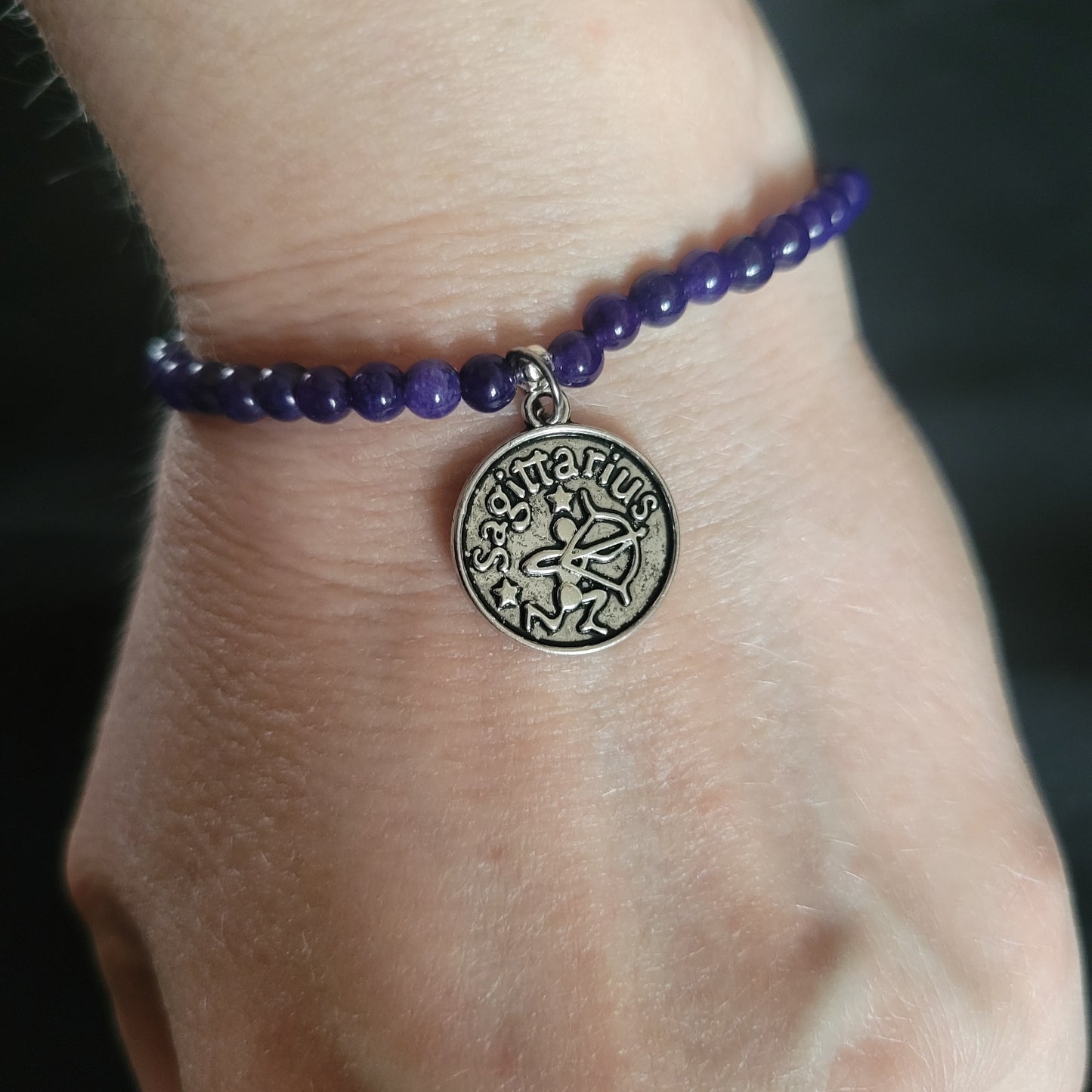 Sagittarius Beaded Bracelet