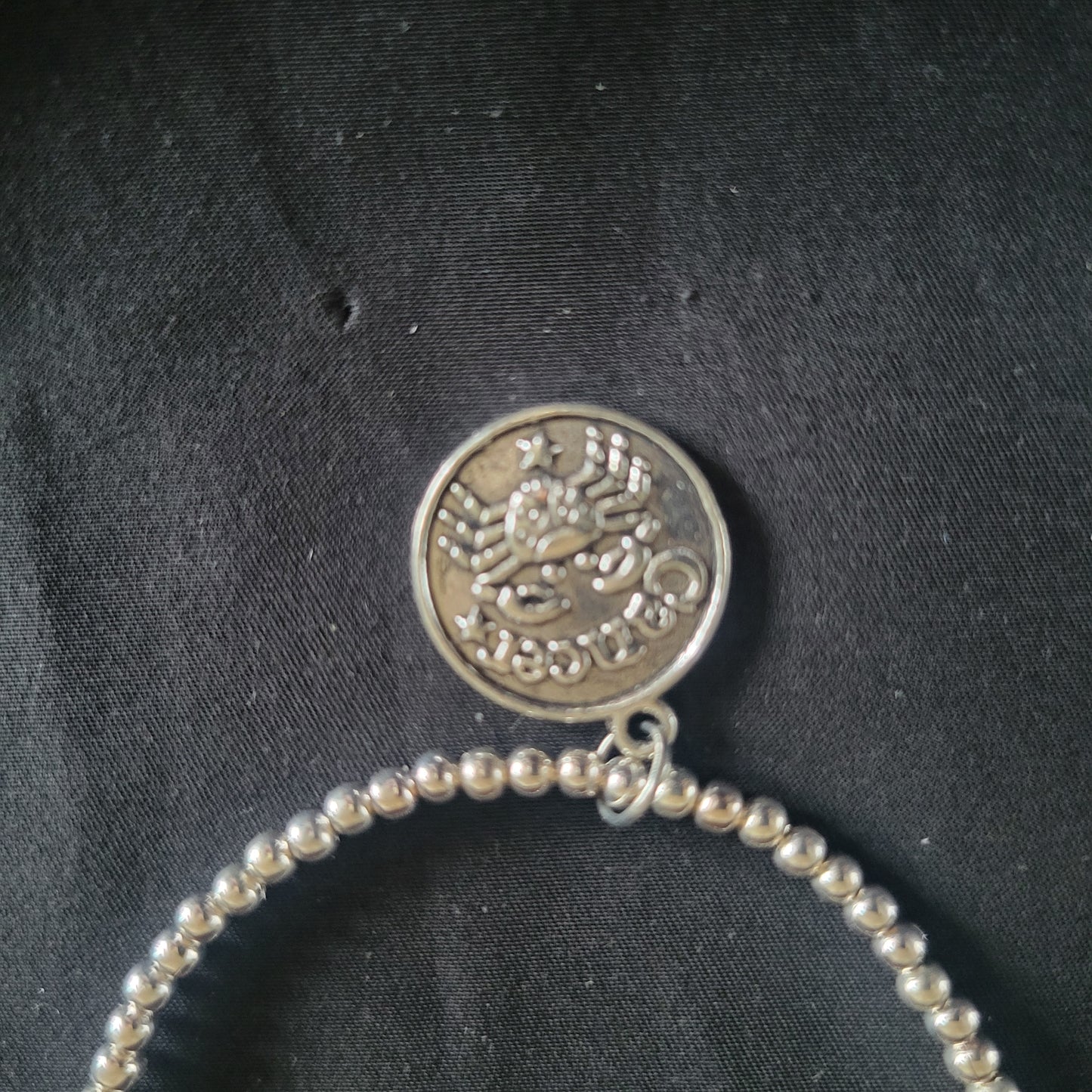 Cancer Beaded Bracelet