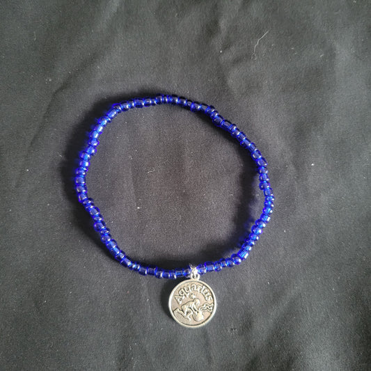 Aquarius Beaded Bracelet