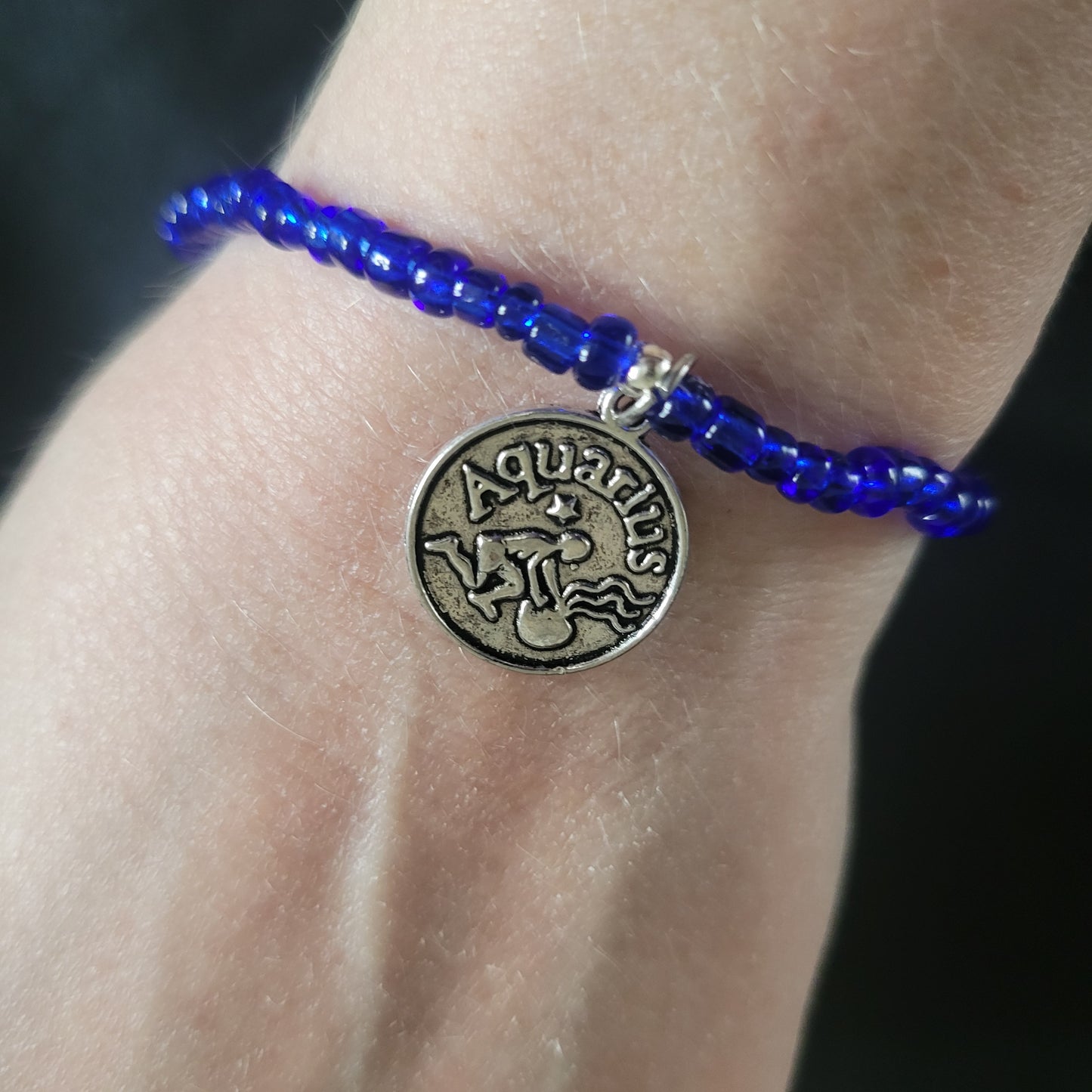Aquarius Beaded Bracelet