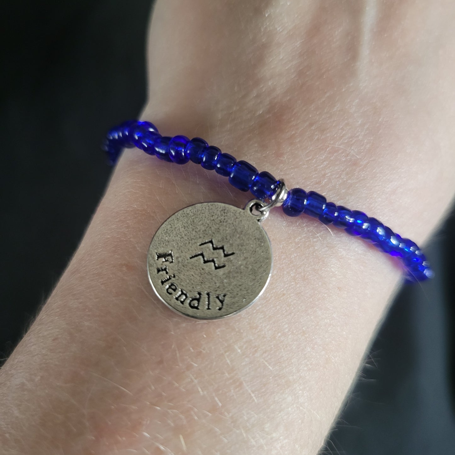 Aquarius Beaded Bracelet