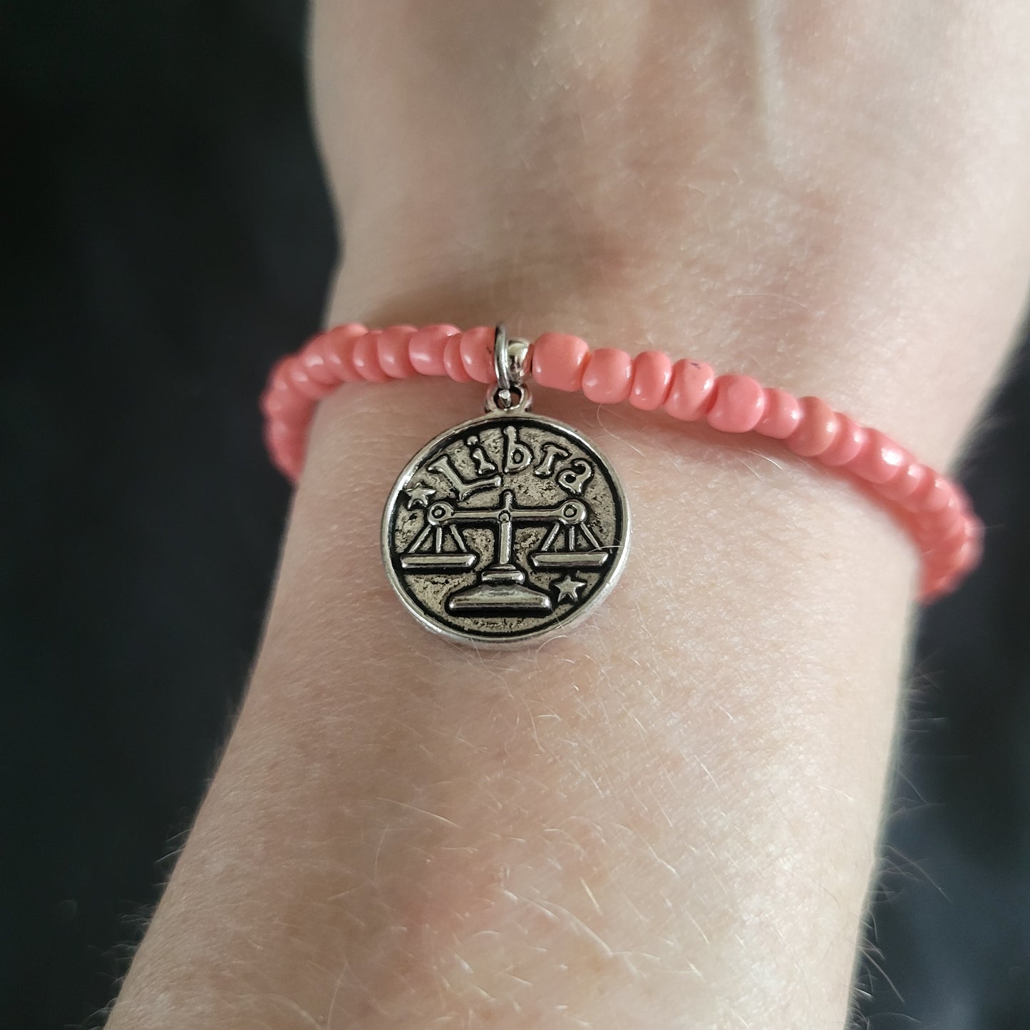 Libra Beaded Bracelet