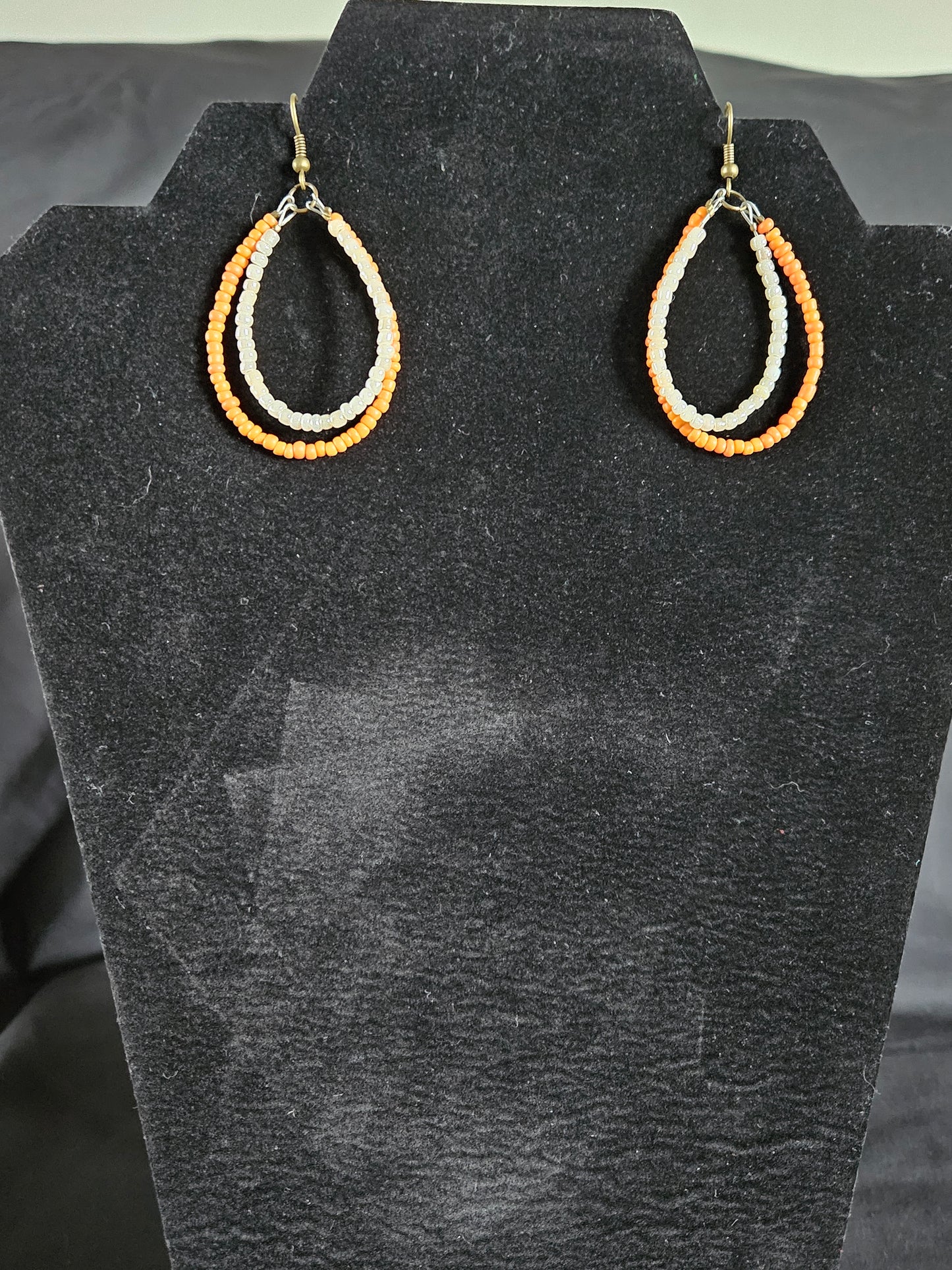 Beaded Teardrop Earrings