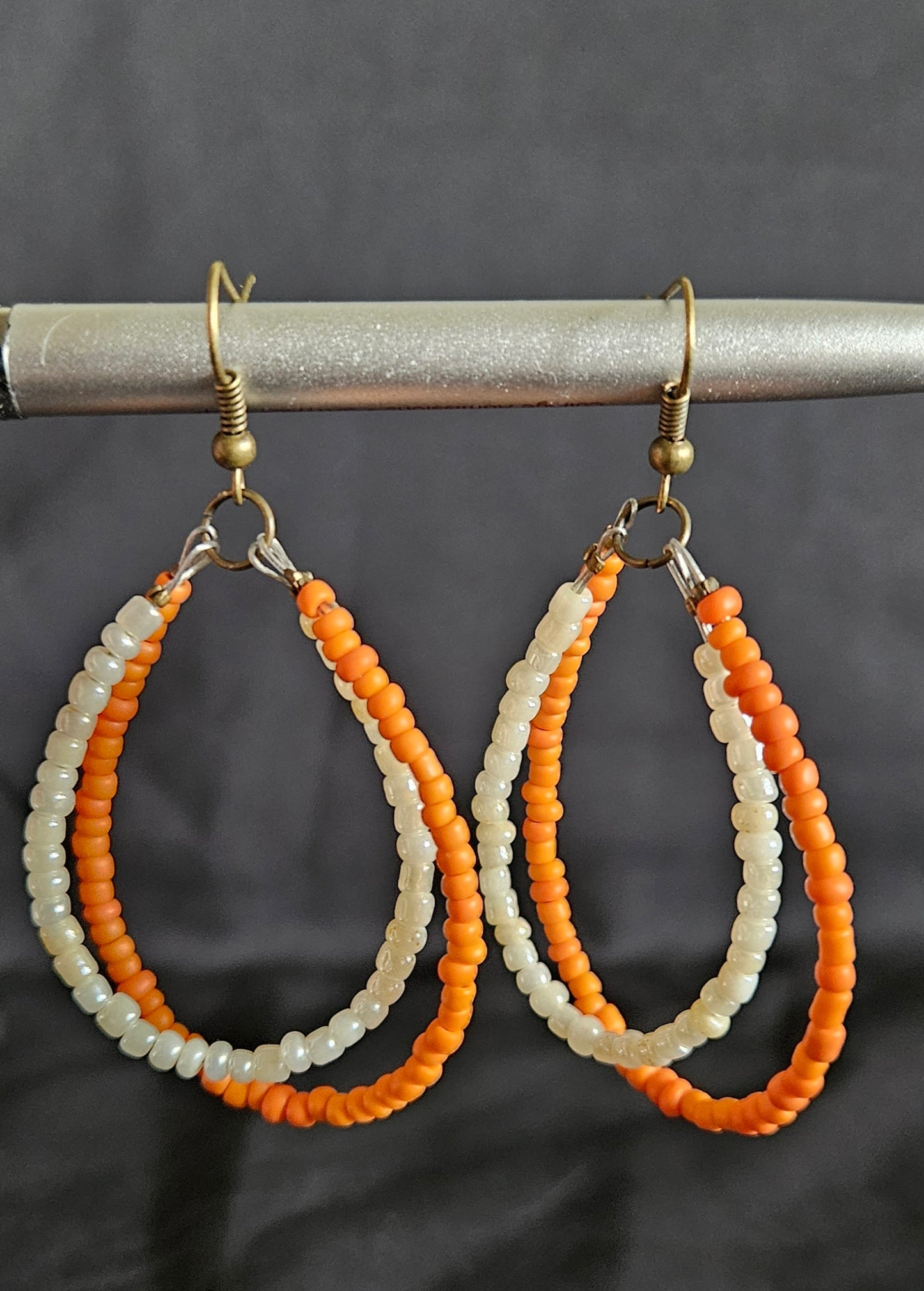 Beaded Teardrop Earrings
