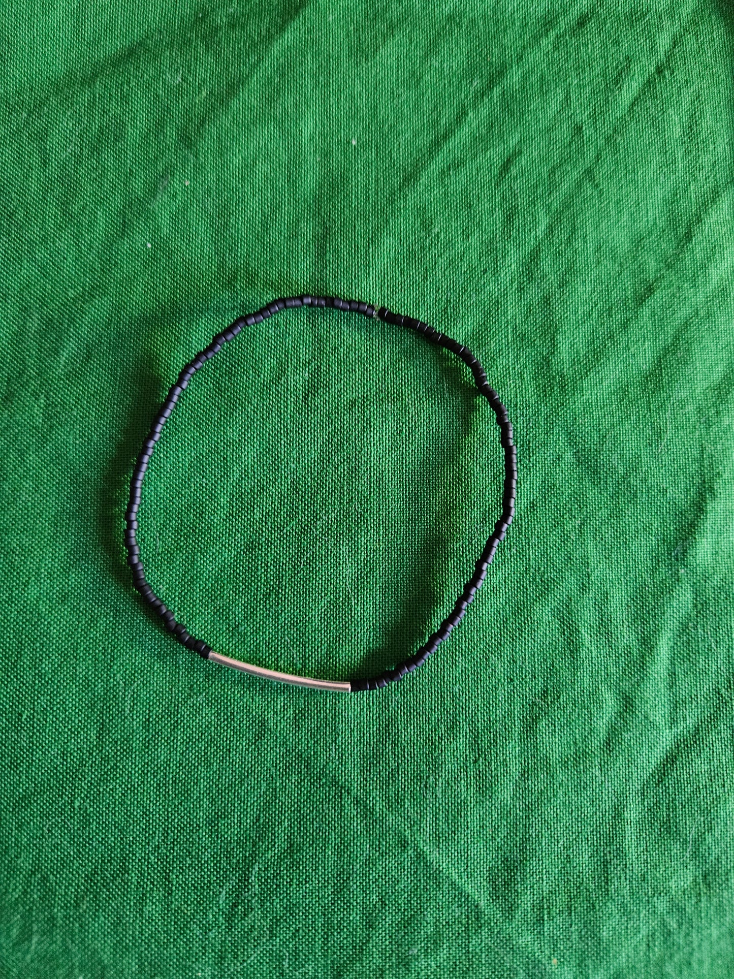 Tube Black Beaded Set