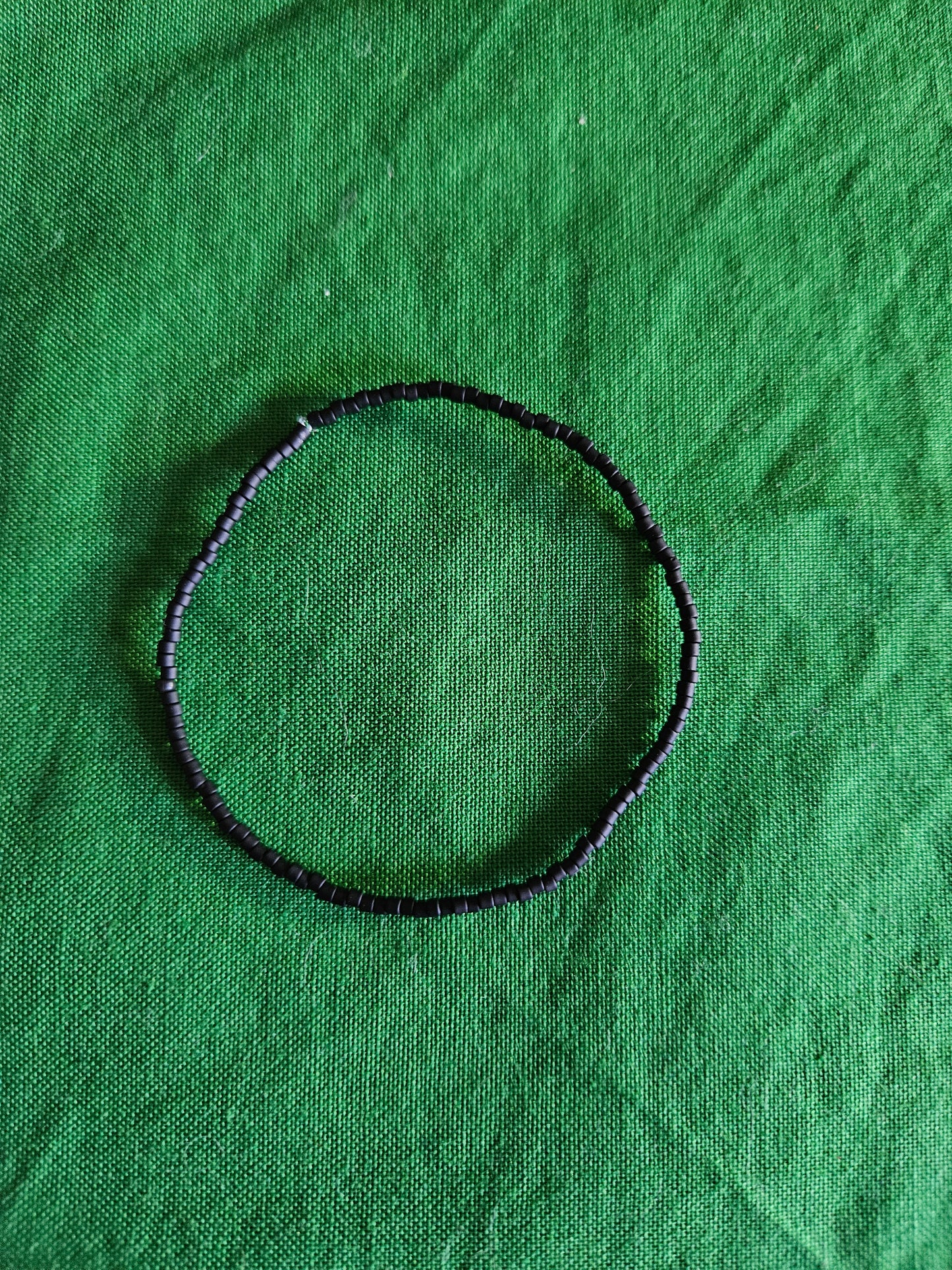 Tube Black Beaded Set