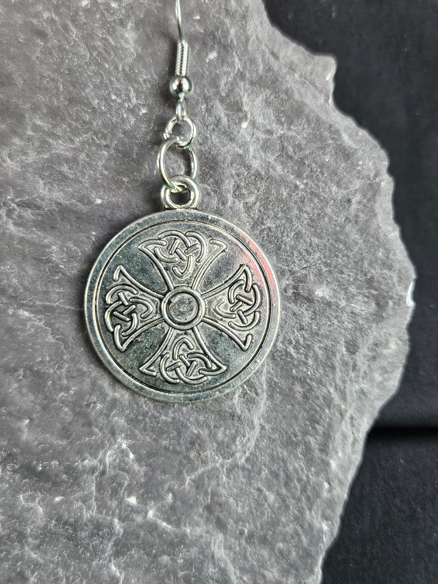 Celtic Shield Earrings