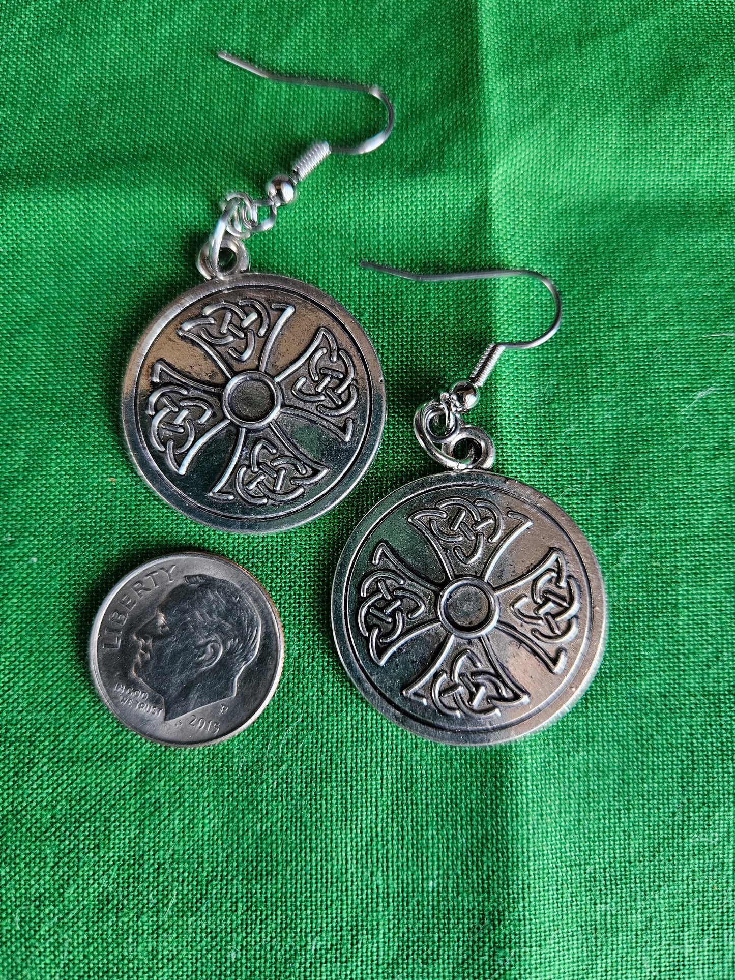 Celtic Shield Earrings