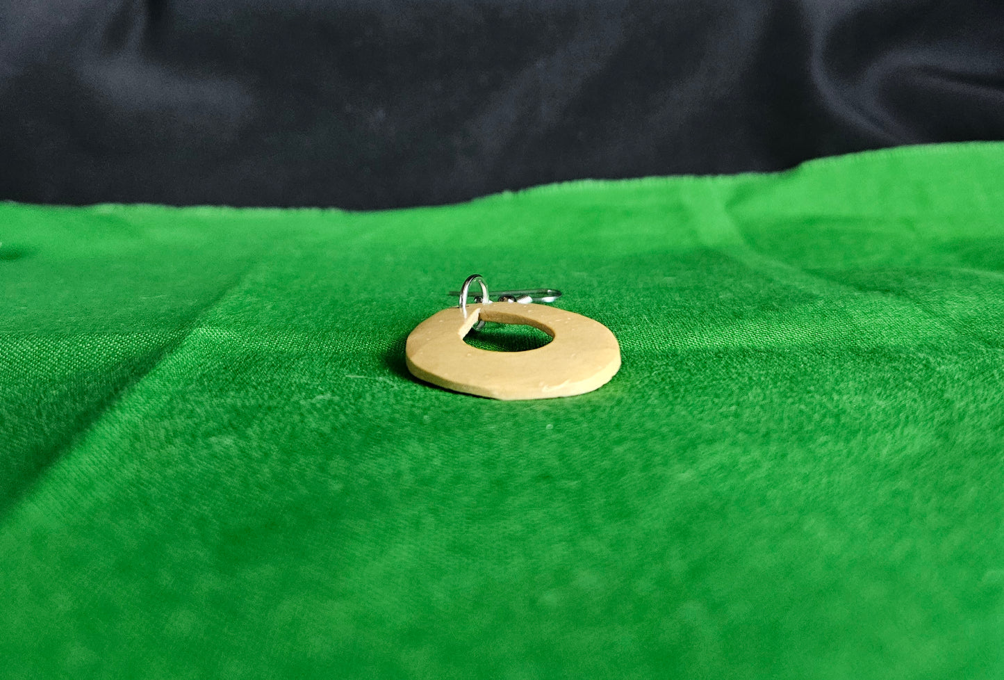 Wood Teardrop Earrings