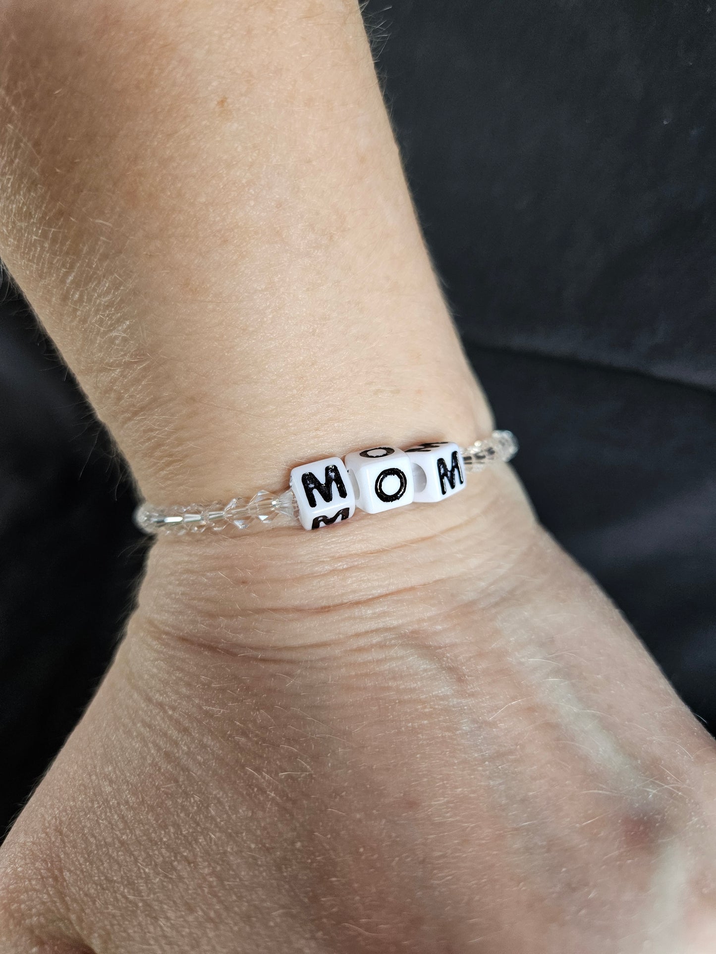 Beaded Mom Bracelet