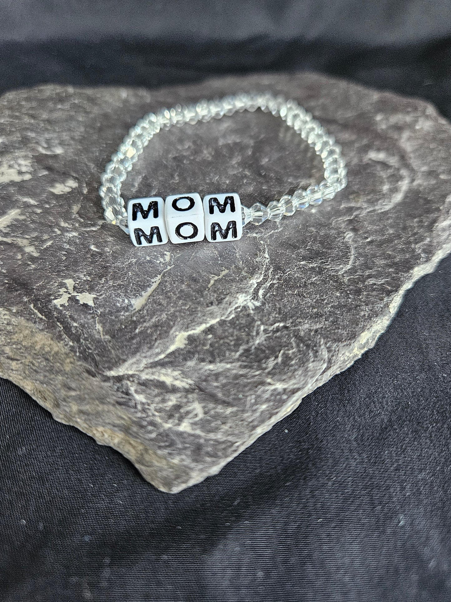 Beaded Mom Bracelet