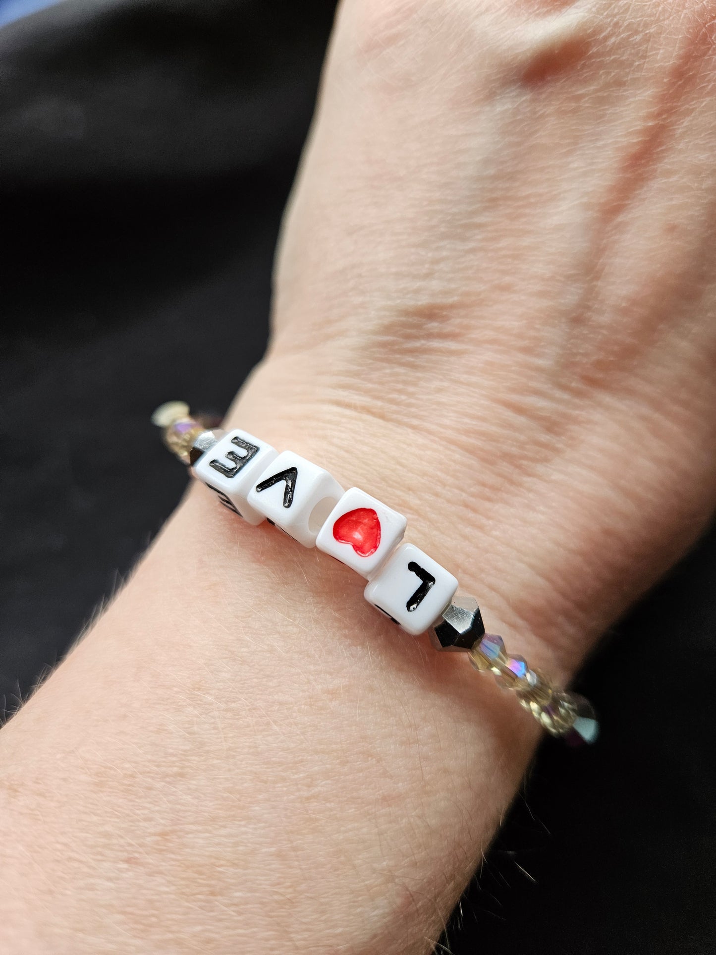 Love Beaded Bracelet