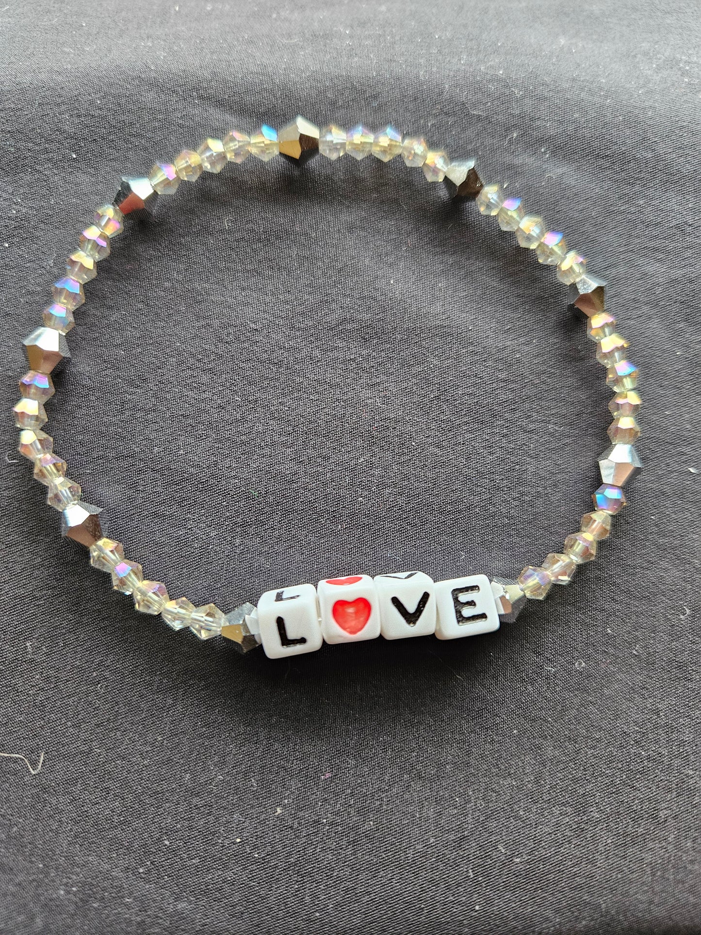 Love Beaded Bracelet