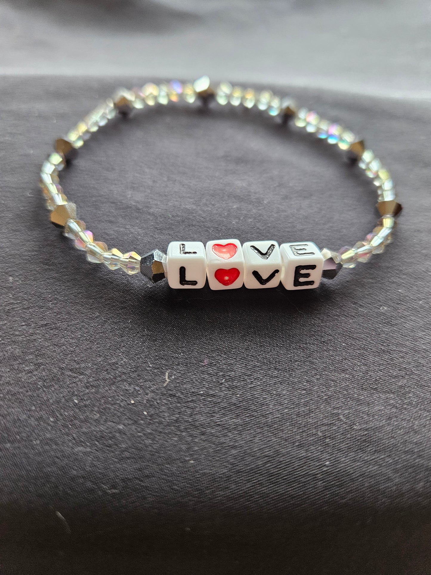 Love Beaded Bracelet