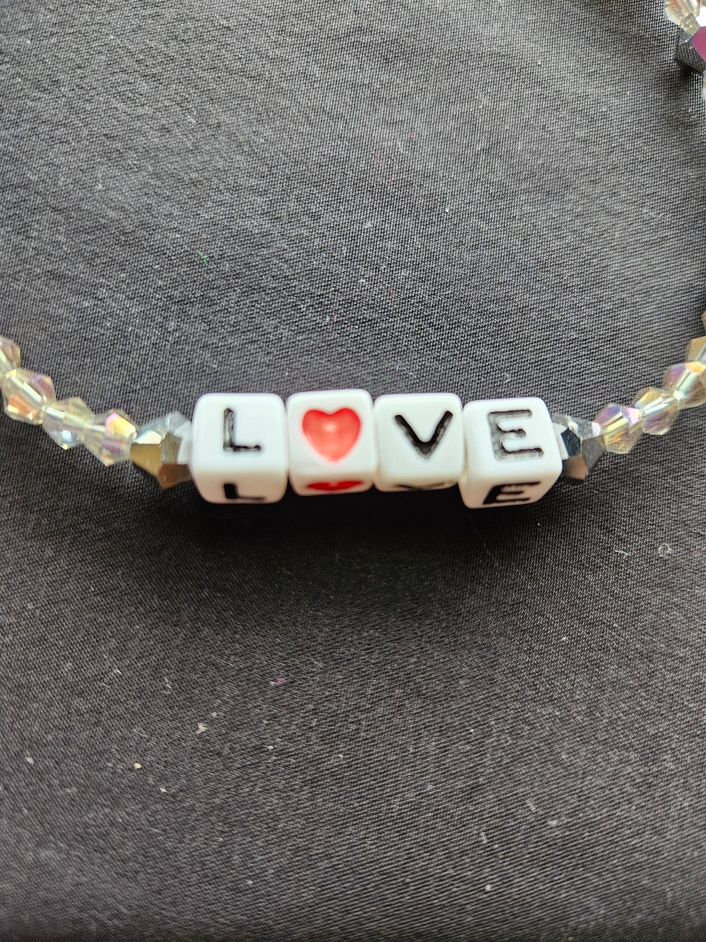 Love Beaded Bracelet