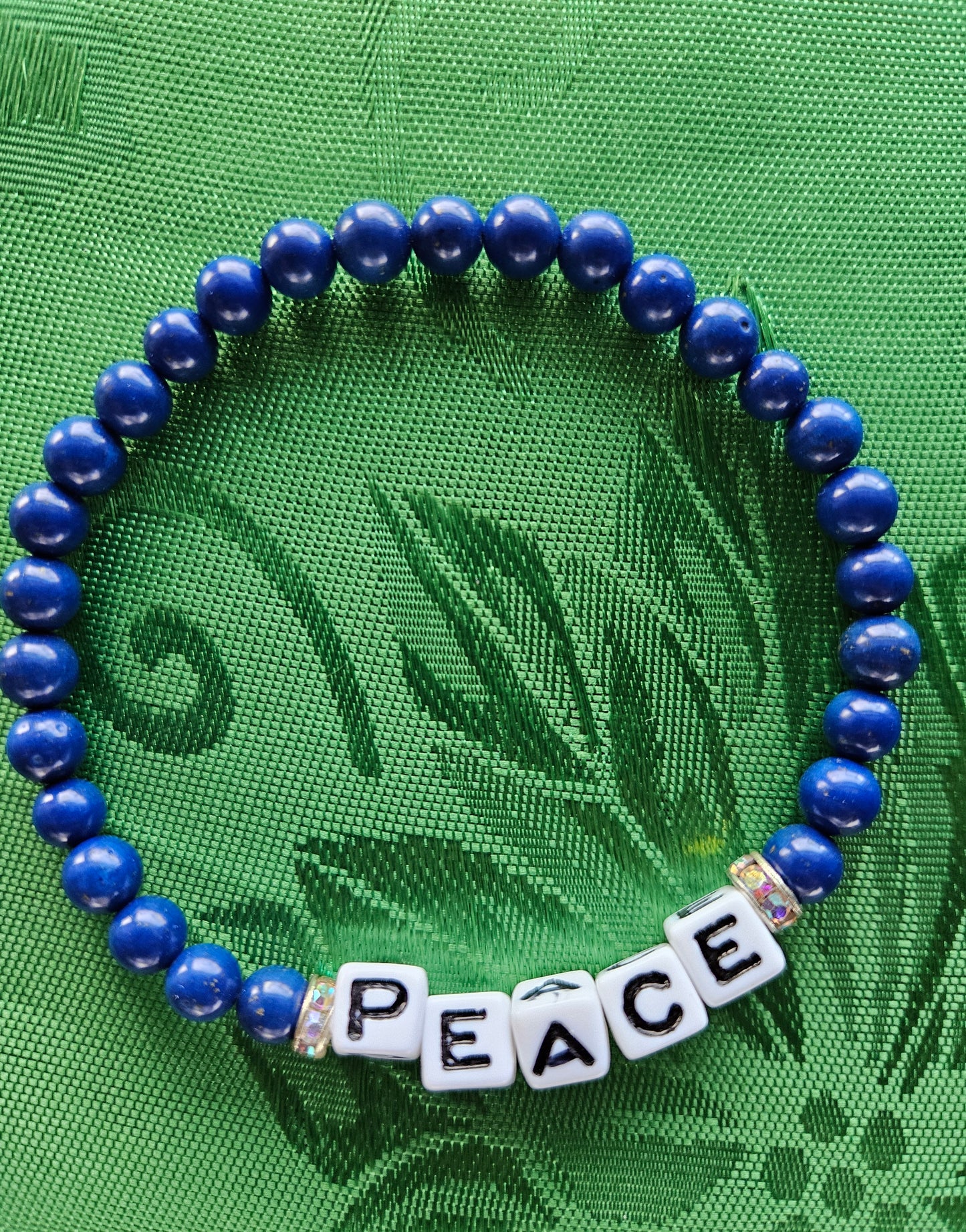 Peace Beaded Bracelet