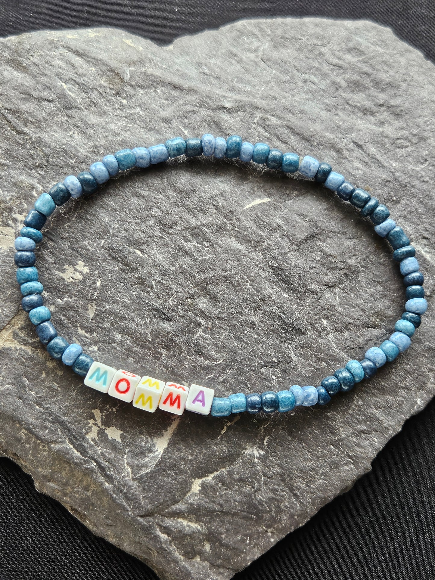 Momma Beaded Bracelet