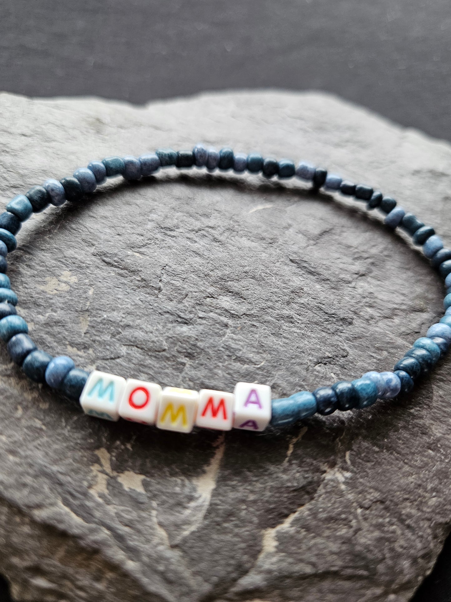 Momma Beaded Bracelet