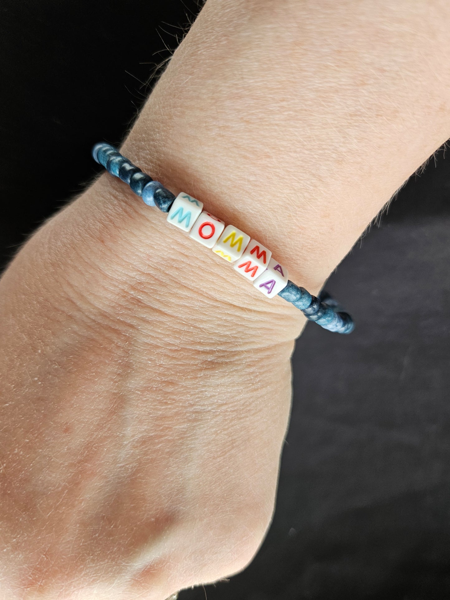 Momma Beaded Bracelet