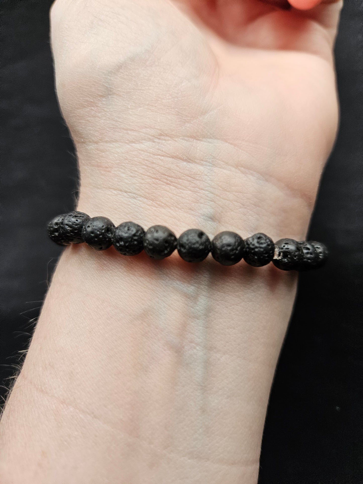 Mom Heart Beaded Bracelet