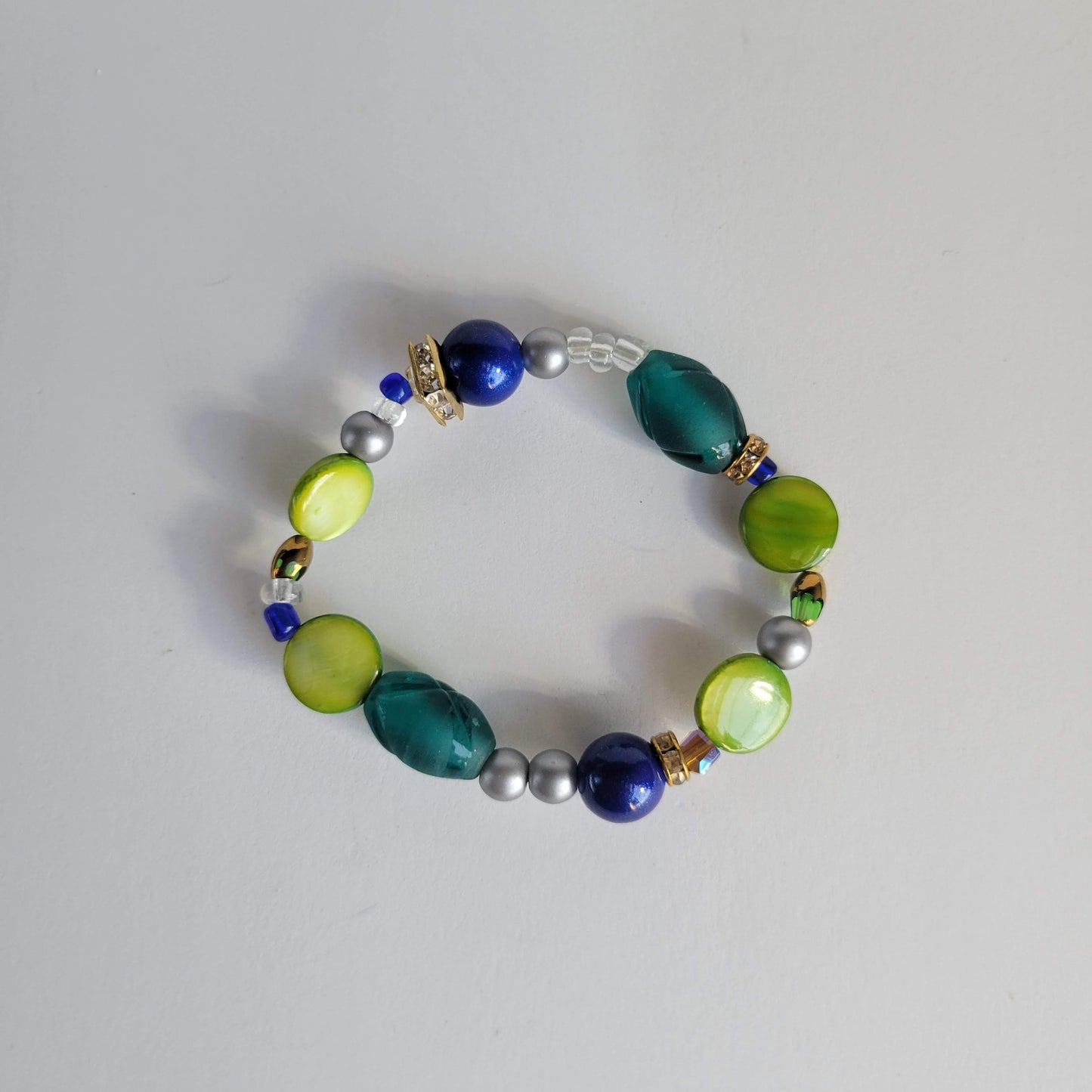 Assorted Colors Beaded Bracelet