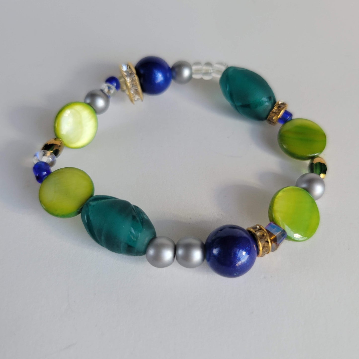 Assorted Colors Beaded Bracelet