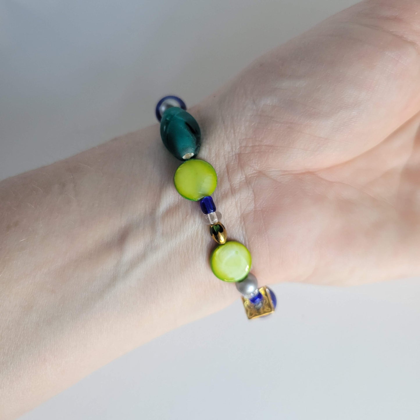 Assorted Colors Beaded Bracelet