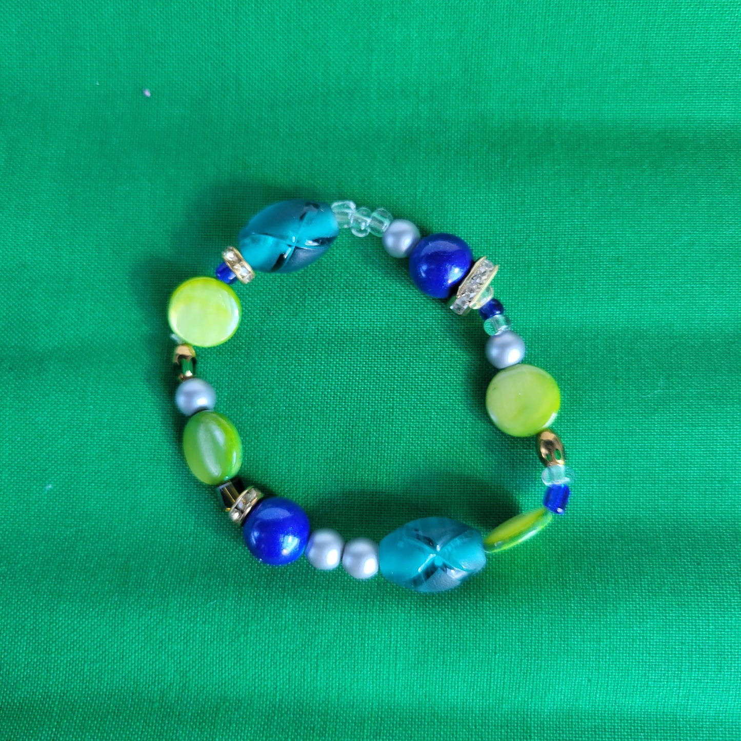 Assorted Colors Beaded Bracelet