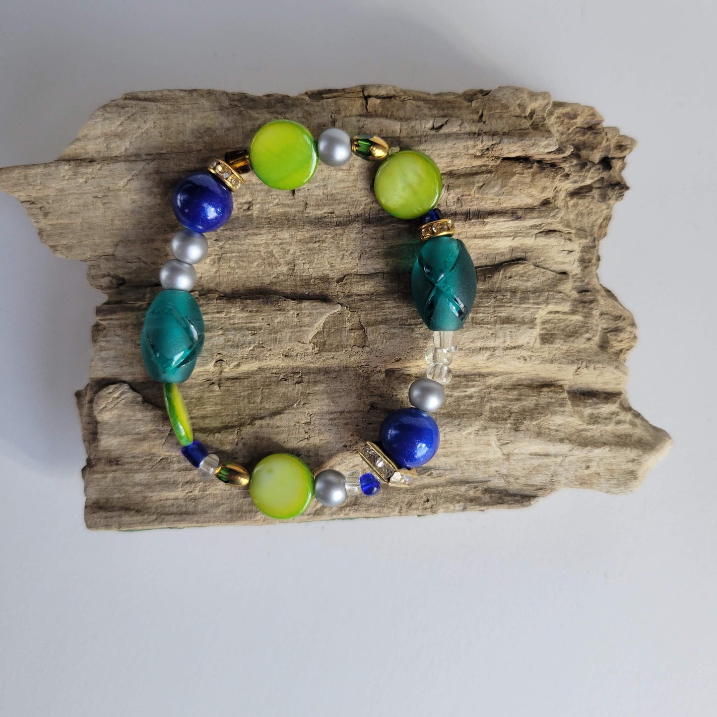 Assorted Colors Beaded Bracelet