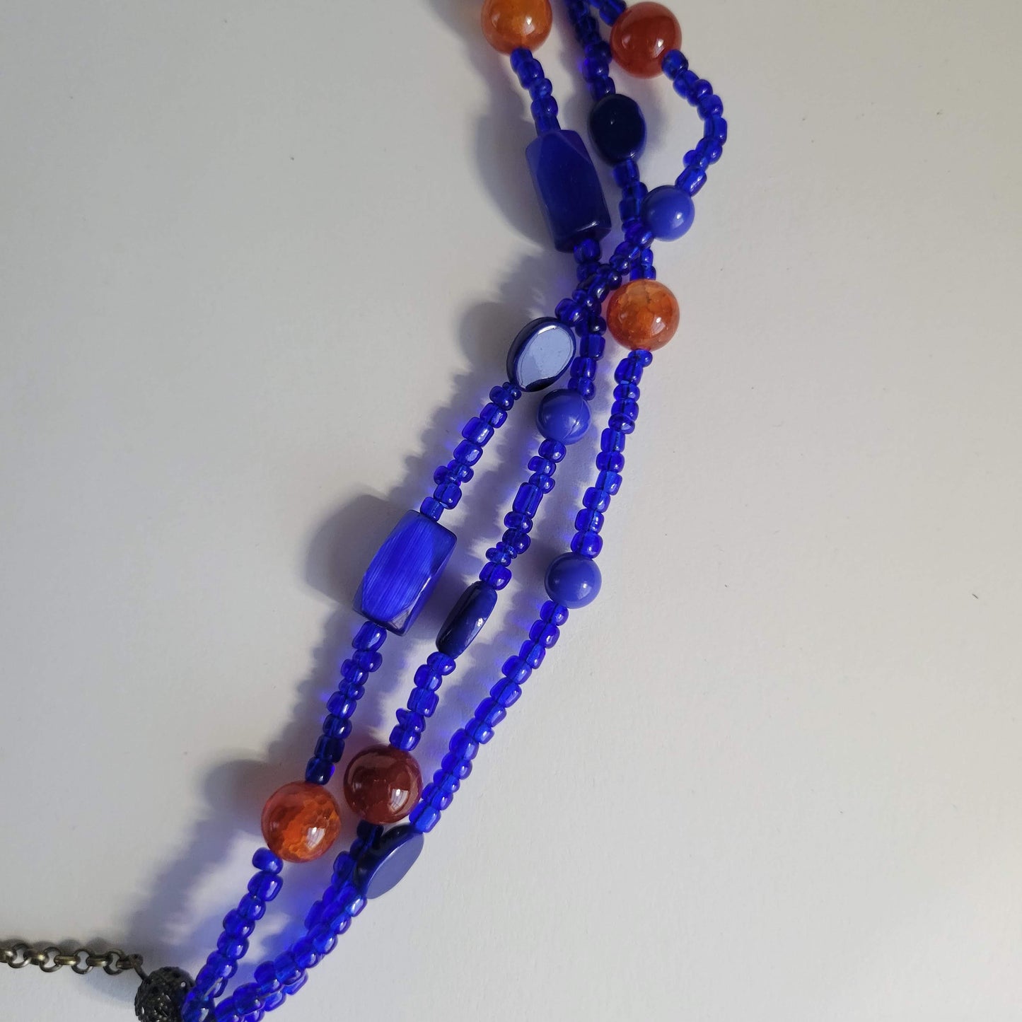 Starfish Beaded Chain Necklace
